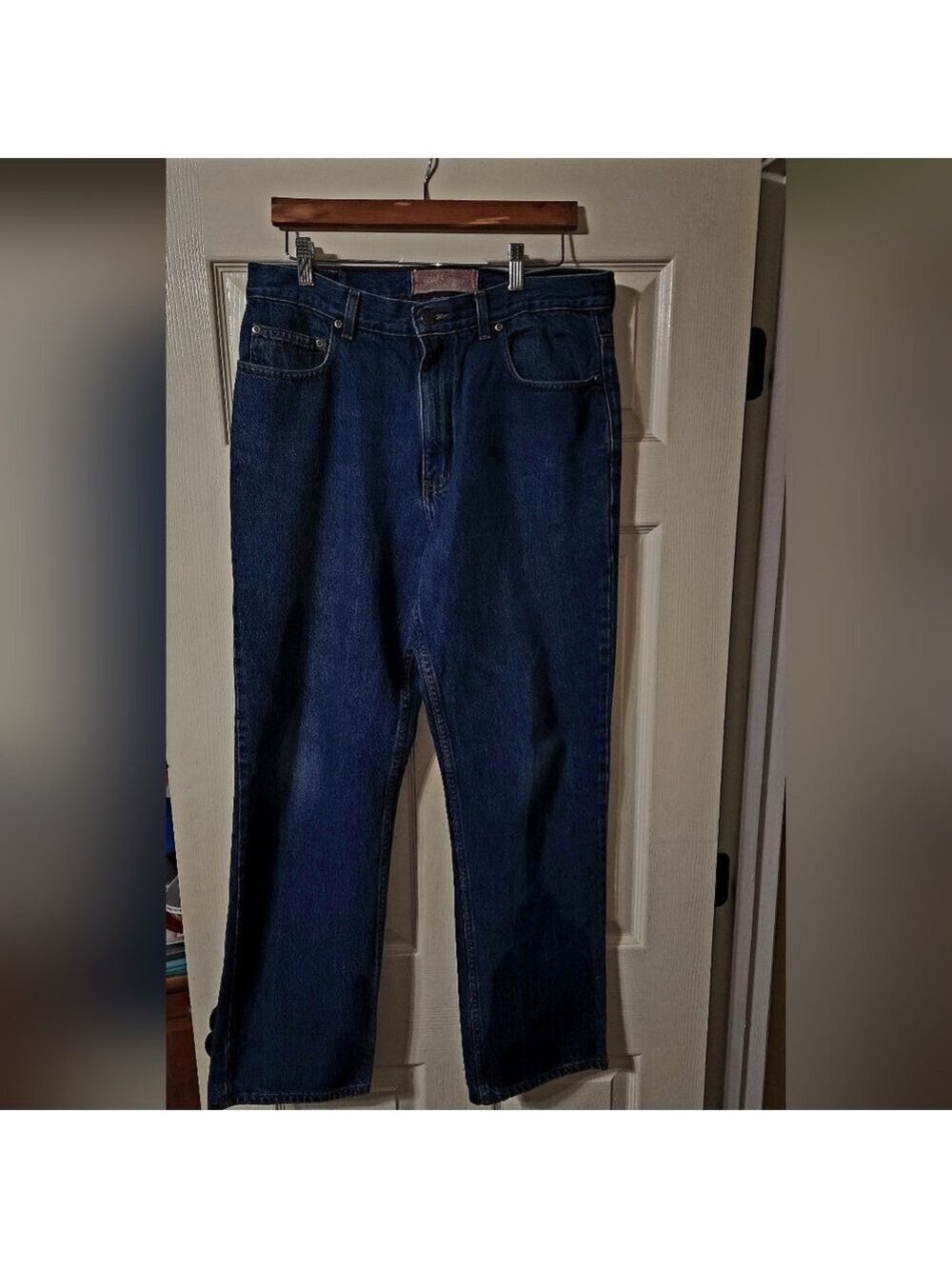 Red Camel Men's Dark Blue Straight Jeans
